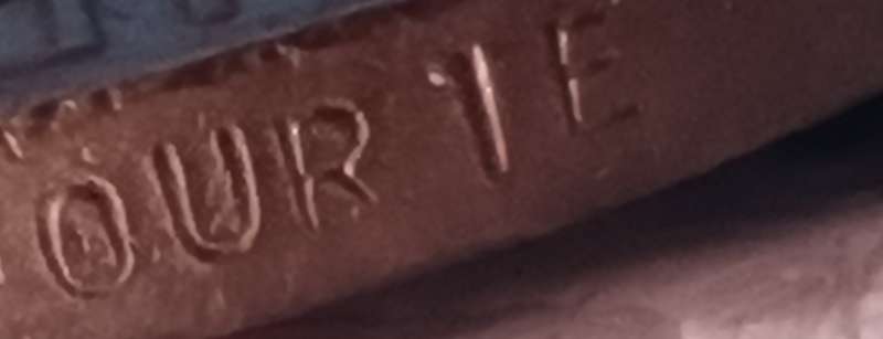 WW2 Engraved George VI War Medal 104763 B.H. Fourie