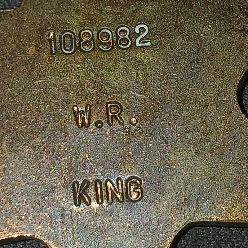 4 x WW2 MEDALS : 108982 W.R.KING