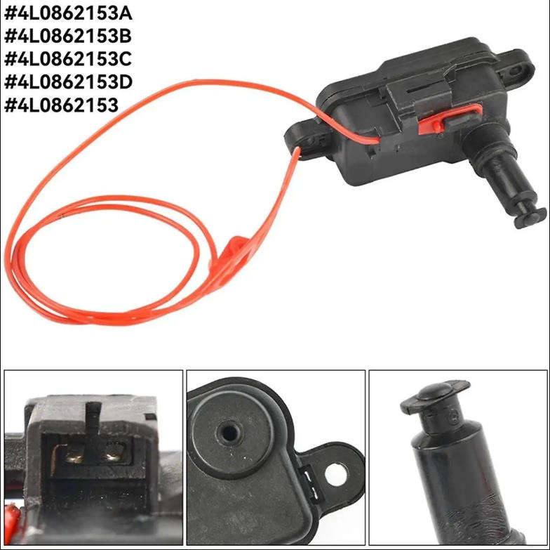 Audi Fuel Tank Cover Switch Flap Door Lock Actuator Release for A3 A6 A7 Q3 RS5 S3 S6 4L0862153D