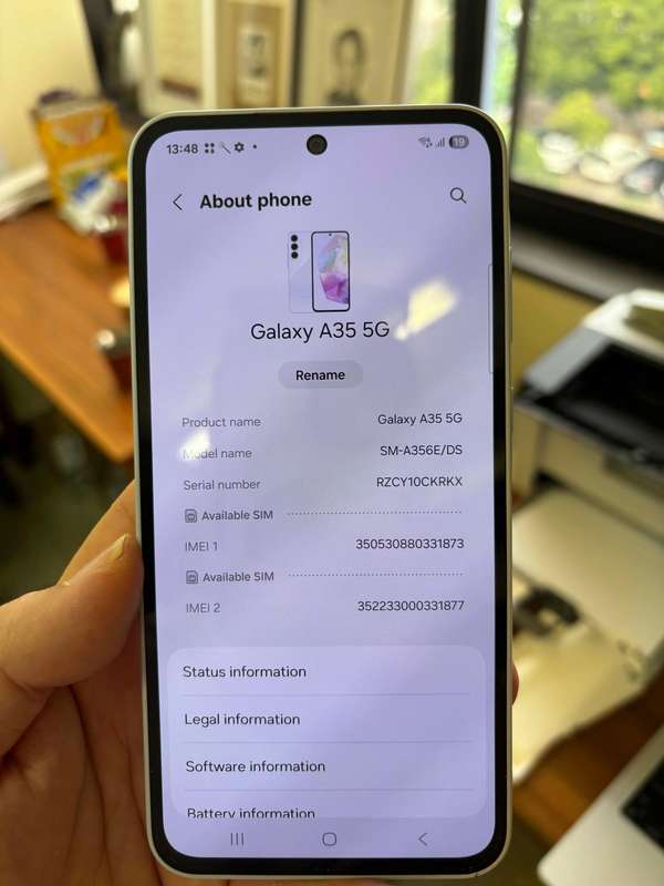 Galaxy A36 5G Physical Dual Sims