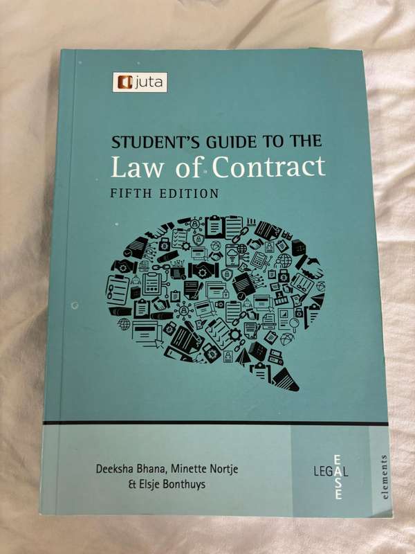 STUDENT'S GUIDE TO THE Law of Contract FIFTH EDITION