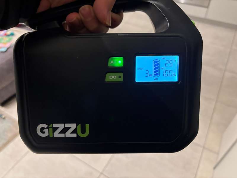 GIZZU 242Wh Portable Power Station 1 x 3 Prong SA Plug Point