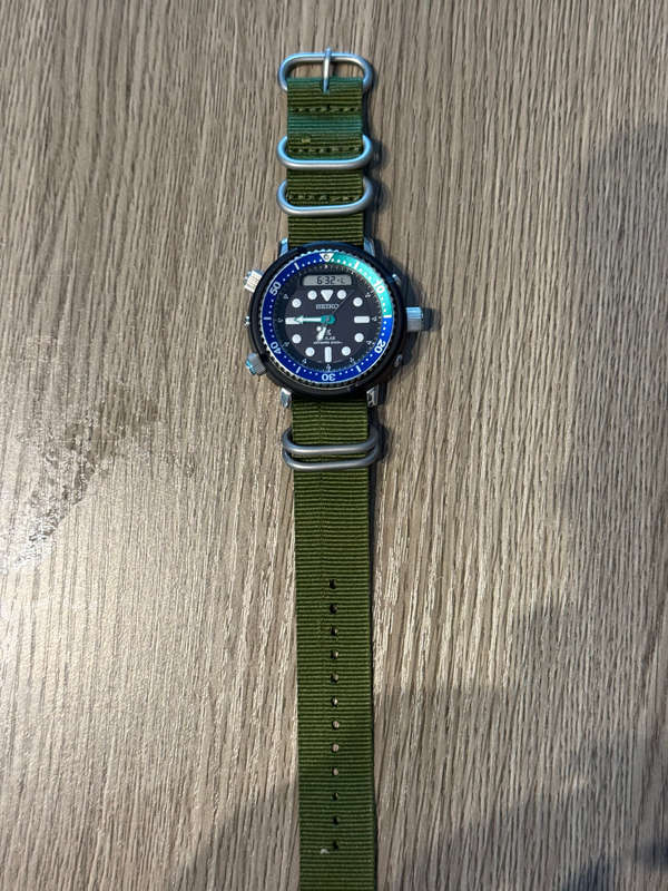 Seiko Prospex Diver Scuba H851 Mens Watch Excellcent
