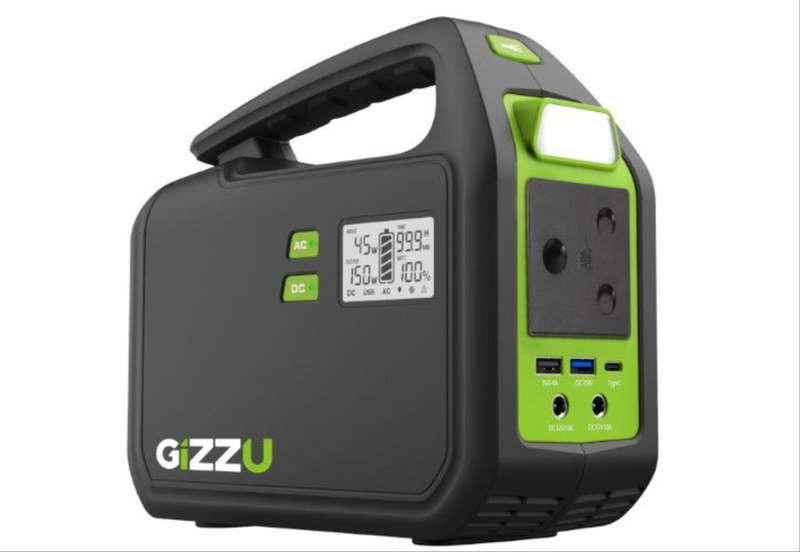 GIZZU 242Wh Portable Power Station 1 x 3 Prong SA Plug Point