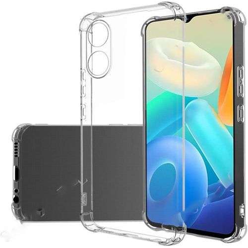 Vivo Y02S 4G Clear Cover Pouch Shockproof (Local Stock) (Brand New)