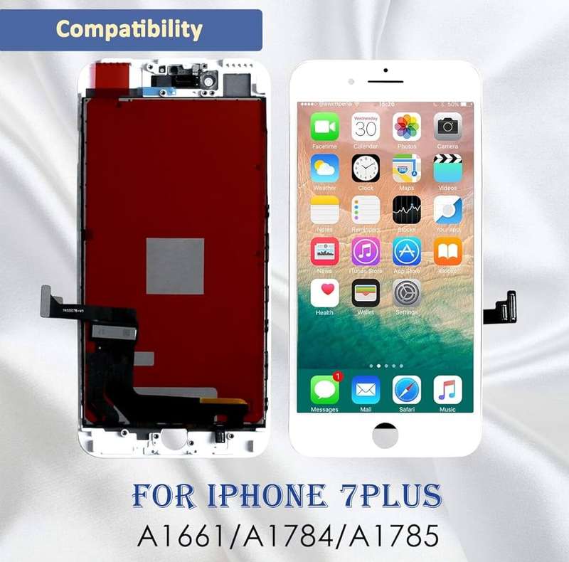IPhone 7 Plus Screen Replacement - LCD Screen Touch Digitizer Assembly (Good Quality) (Local Stock)
