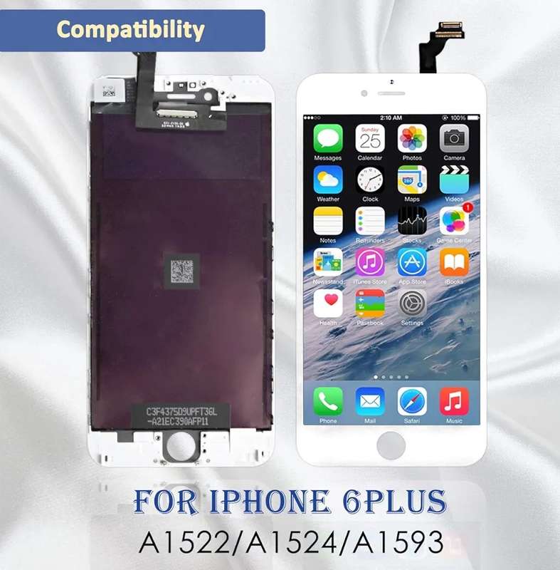 IPhone 6 Plus Screen Replacement - LCD Screen Touch Digitizer Assembly (Good Quality) (Local Stock)
