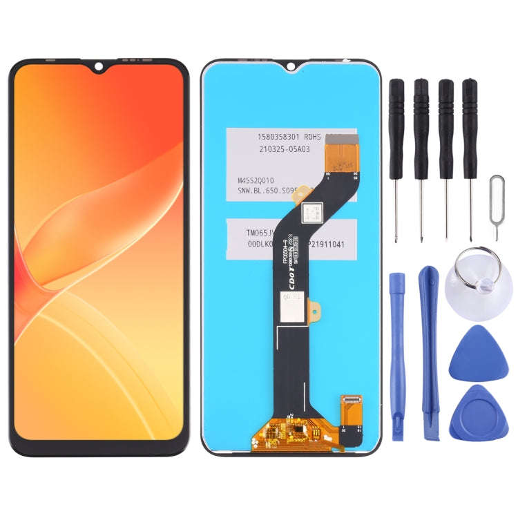 Itel P37 Pro LCD Screen - LCD Touch Digitizer Assembly with Tools (Local Stock)