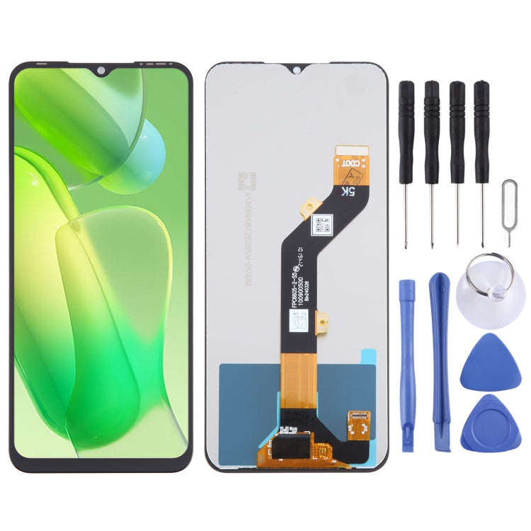 Itel S18 LCD Screen - LCD Touch Digitizer Assembly with Tools (Local Stock)