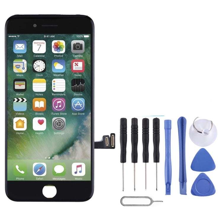 IPhone 7 LCD Screen - LCD Screen Touch Digitizer Assembly with Tools (Black) (Local Stock)