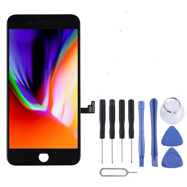 IPhone 8 Plus LCD Screen - LCD Screen Touch Digitizer Assembly with Tools (Black) (Local Stock)