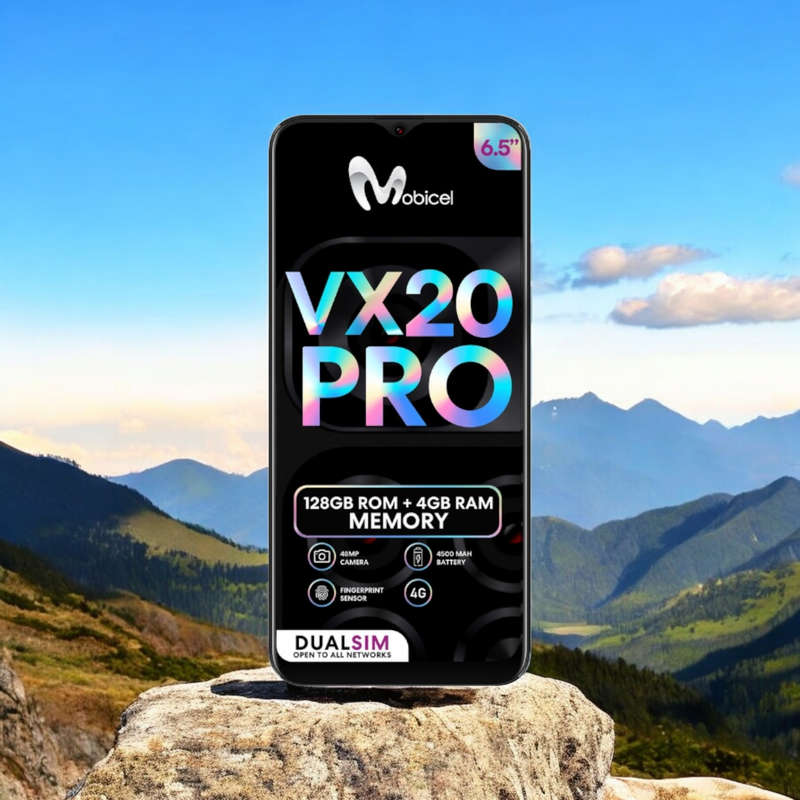 Mobicel VX20 Pro LCD Screen - LCD Screen Touch Digitizer Assembly - LCD Screen Only (Local Stock)