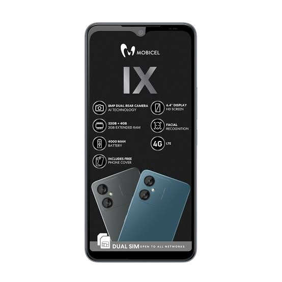 Mobicel IX LCD Screen - LCD Screen Touch Digitizer Assembly - LCD Screen Only (Local Stock)