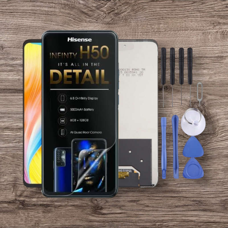Hisense H50 LCD Screen - LCD Touch Digitizer Assembly with Tools (Local Stock)