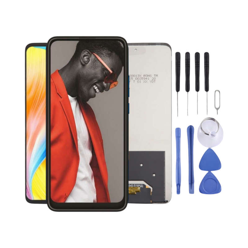 Hisense E50 Lite LCD Screen - LCD Touch Digitizer Assembly with Tools (Local Stock)