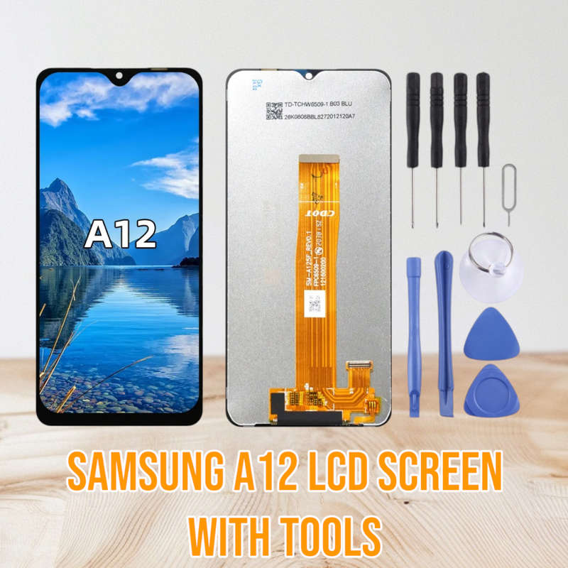 Samsung Galaxy A12 LCD Screen - LCD Screen Touch Digitizer Assembly SM-A125 (Local Stock)