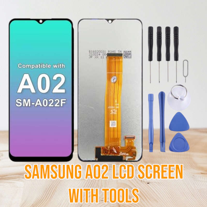 Samsung Galaxy A02 LCD Screen - LCD Screen Touch Digitizer Assembly (Local Stock)