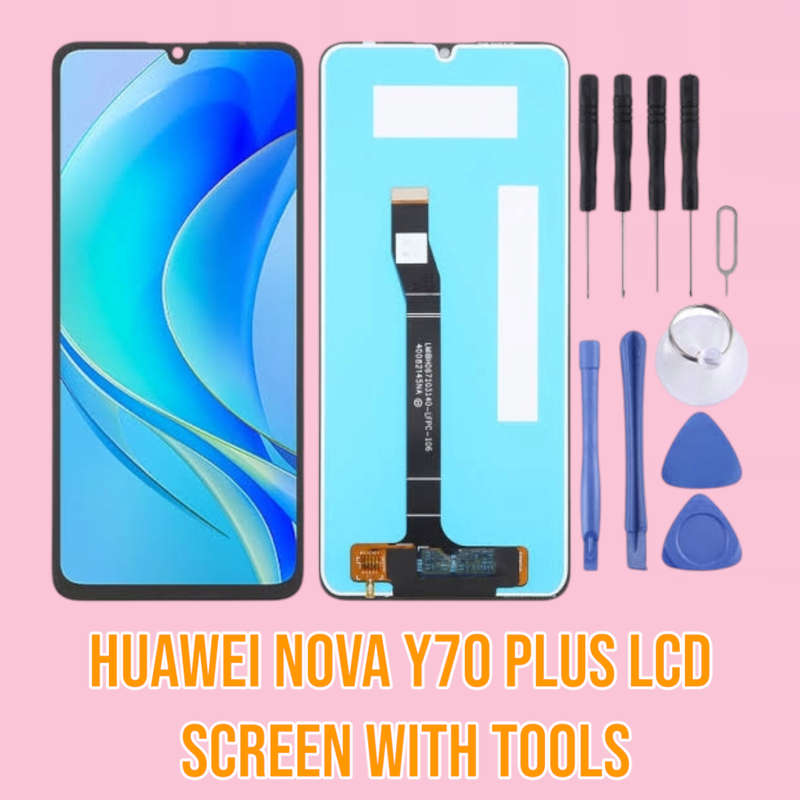 Huawei Nova Y70 Plus LCD Screen - LCD Screen Touch Digitizer Assembly (Local Stock)