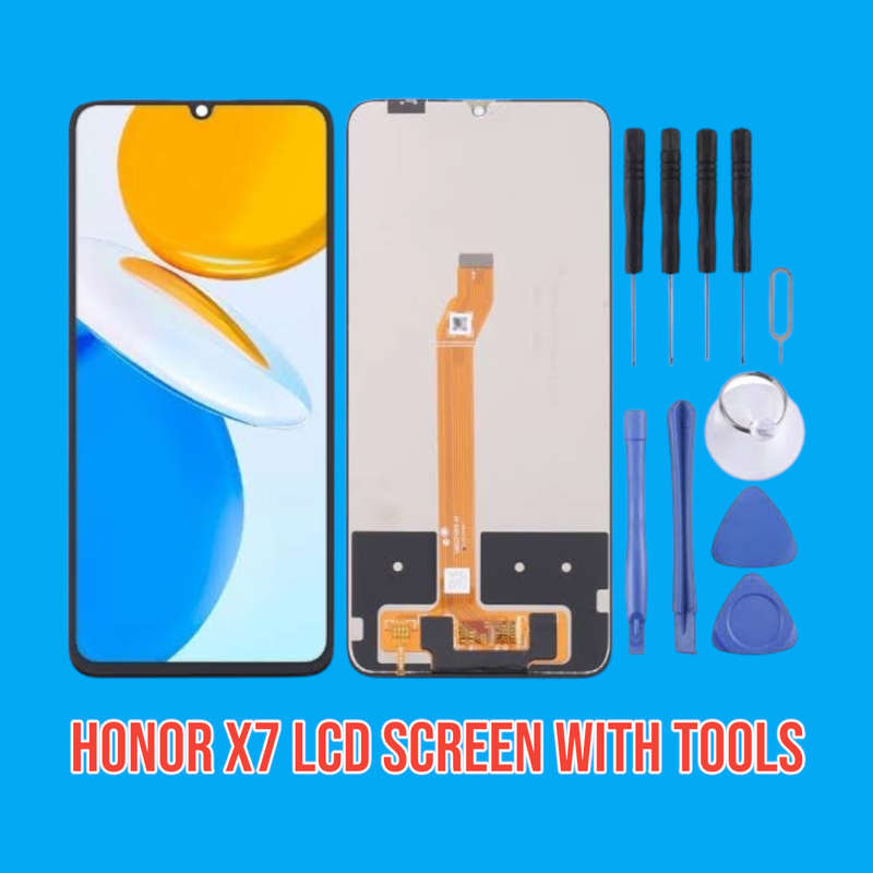 Honor X7 LCD Screen - LCD Screen Touch Digitizer Assembly (Local Stock)