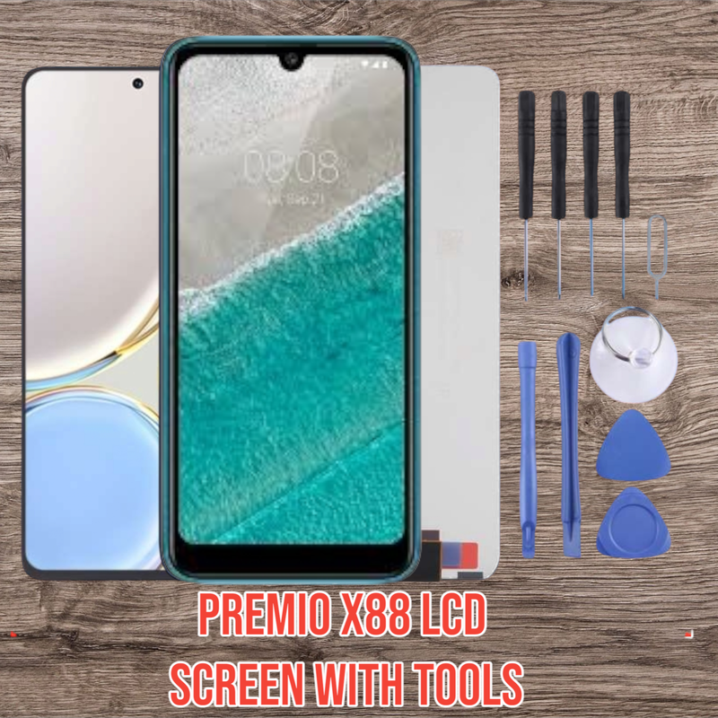 Premio X88 LCD Screen - LCD Screen Touch Digitizer Assembly (Local Stock)