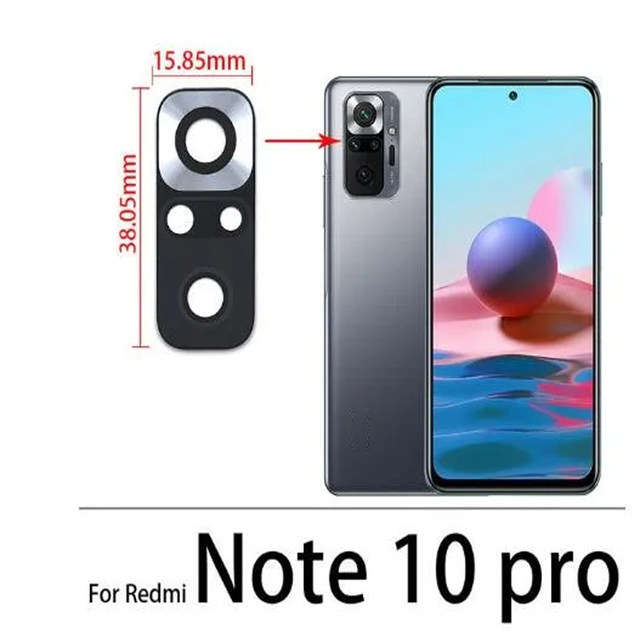 Xiaomi Redmi Note 10 Pro Back Camera Glass Replacement (Brand New) (Local Stock)