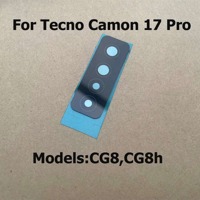 Tecno Camon 17 Pro Back Camera Glass Replacement (Brand New) (Local Stock)