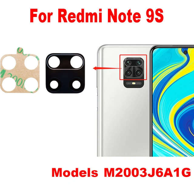 Xiaomi Redmi Note 9S Back Camera Glass Replacement (Brand New) (Local Stock)