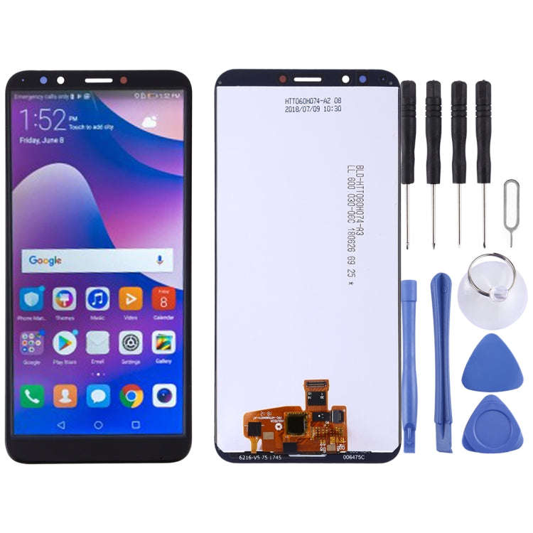 Huawei Y7 Pro 2018 LCD Screen - LCD Screen Touch Digitizer Assembly with Tools (Local Stock)