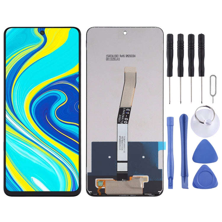 Xiaomi Redmi Note 9S LCD Screen - LCD Touch Digitizer Assembly with Tools