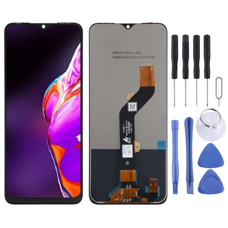 Infinix Hot 10s LCD Screen - LCD Touch Digitizer Assembly with Tools (Local Stock)