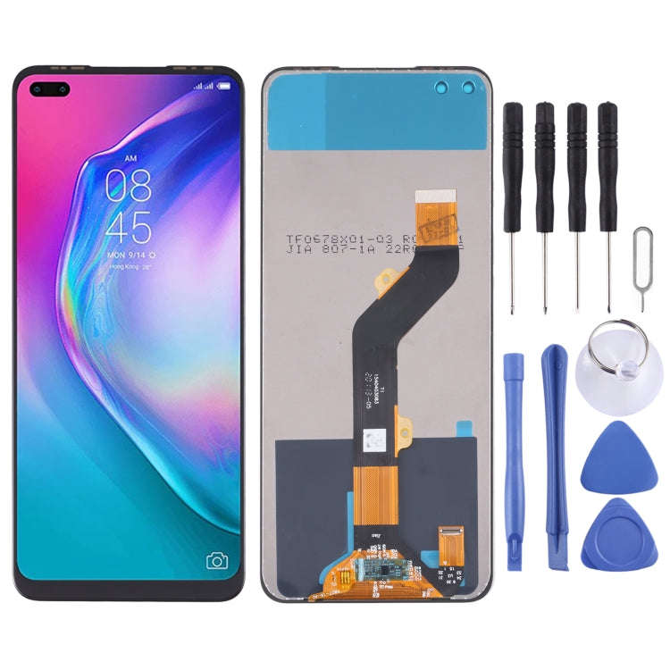 Tecno Camon 16 Pro LCD Screen - LCD Touch Digitizer Assembly with Tools (Local Stock)
