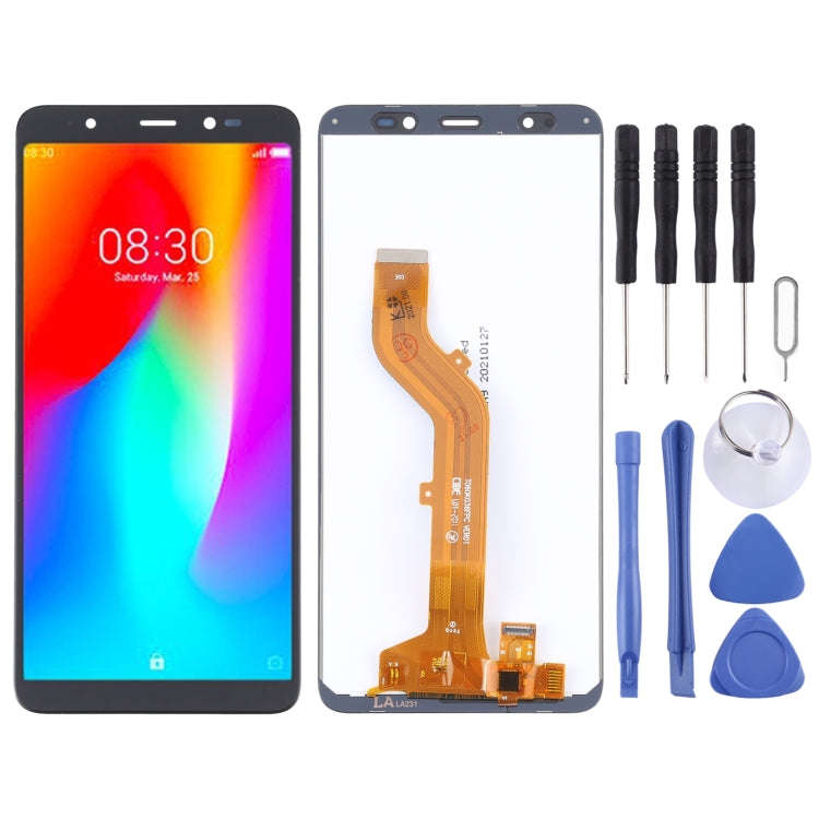 Itel P33 Plus LCD Screen - LCD Touch Digitizer Assembly with Tools (Local Stock)