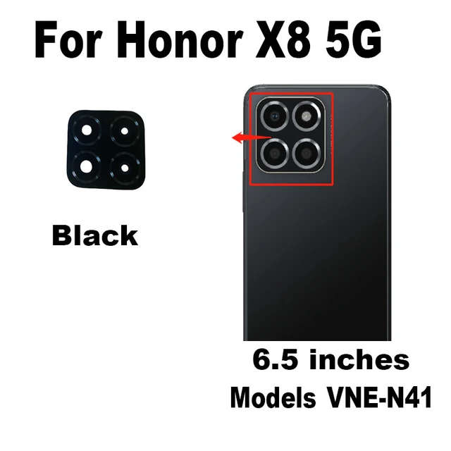 Honor X8 Back Camera Glass Replacement (5G Version) (Brand New) (Local Stock)