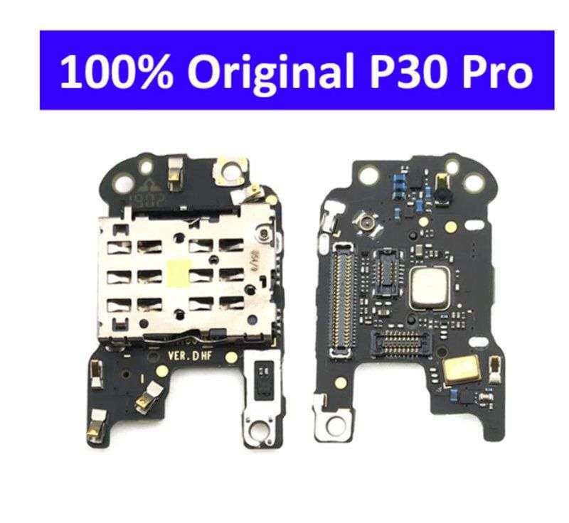 Huawei P30 Pro SIM Tray Board SIM/SD Card Reader with Microphone Board (Original) (Local Stock)