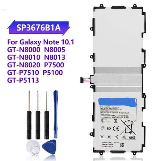Battery For Samsung Galaxy Note 10.1" GT-N8000 GT-N8010 GT-N8013 GT-N8020 (Local Stock)