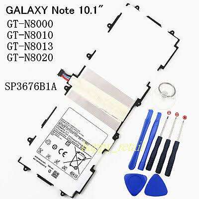 Samsung Galaxy 10.1 Battery GT-P5100, GT-N8000, GT-P7500 Samsung Tablet Battery (Local Stock)