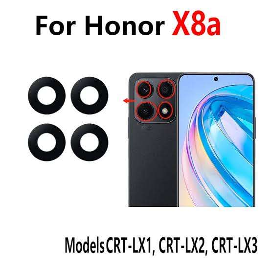 Huawei Honor X8a Back Camera Glass Replacement (Brand New) (Local Stock)