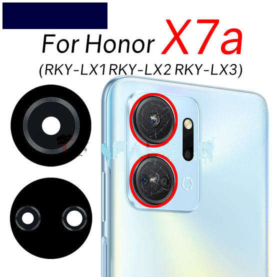 Huawei Honor X7a Back Camera Glass Replacement (Brand New) (Local Stock)