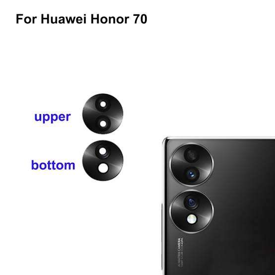 Huawei Honor 70 Back Camera Glass Replacement (Brand New) (Local Stock)