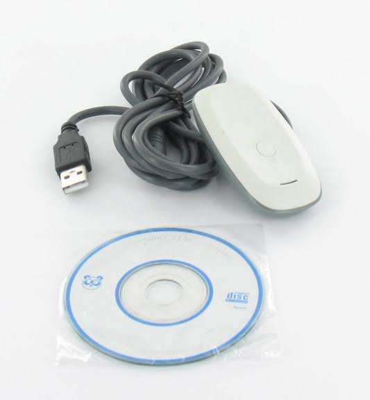 PC Wireless Gaming Receiver for Xbox 360 (White) (Brand New)