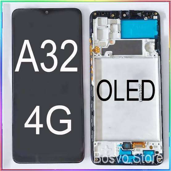 Samsung A32 4G with Frame OLED with Fingerprint Support (Local Stock)