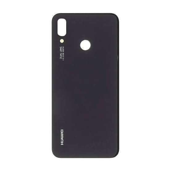 Huawei P20 Lite Back Cover - Rear Back Glass (Black) (Local Stock)