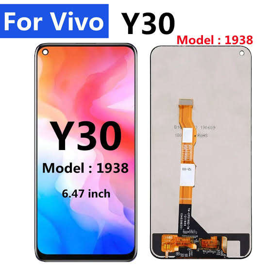 Vivo Y30 Screen Replacement Screen - LCD Screen Touch Digitizer Assembly (Local Stock)