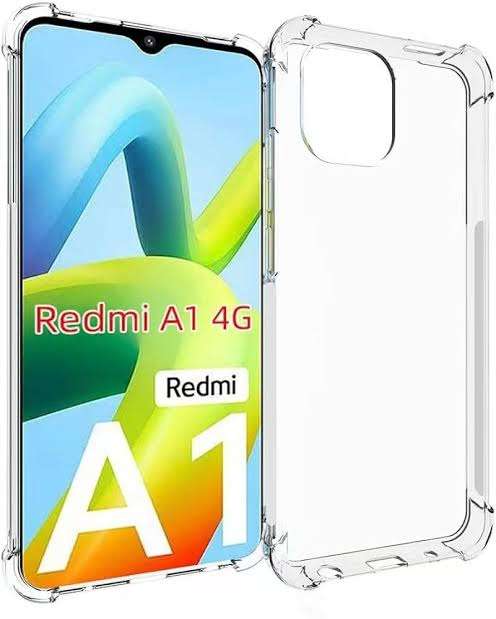 Xiaomi Redmi A1 Clear Cover Pouch Shockproof (Local Stock) (Brand New)