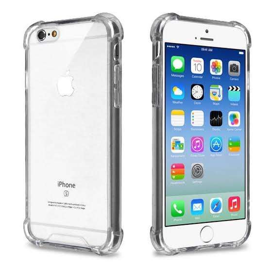 Iphone 6 Plus Clear Cover Pouch Shockproof (Local Stock) (Brand New)