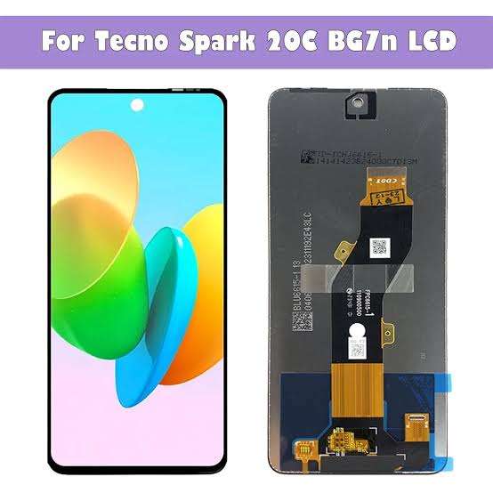 Tecno Spark 20C LCD Screen - LCD Screen Touch Digitizer Assembly (Local Stock)
