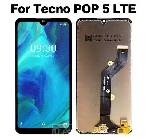 Tecno Pop 5 Lite LCD Screen - LCD Screen Touch Digitizer Assembly (Local Stock)