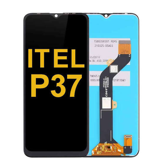 Itel P37 Screen Replacement Screen - LCD Screen Touch Digitizer Assembly (Local Stock)