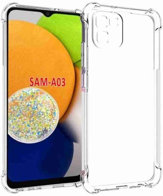 Samsung A03 Clear Cover Pouch Shockproof (SM-035F) (Local Stock) (Brand New)