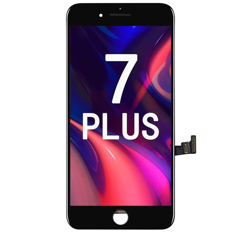 IPhone 7 Plus Screen Replacement - LCD Screen Touch Digitizer Assembly (Black) (Local Stock)